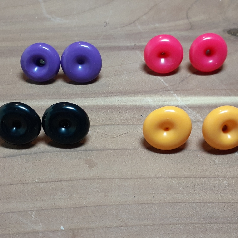 💕3/$15💕 Donut Earrings Bundle